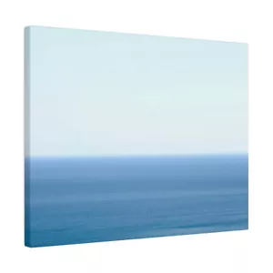 Clear Lake Horizon Color Matte Canvas Stretched & Framed Ready to Hang Picture - Picture 1 of 5
