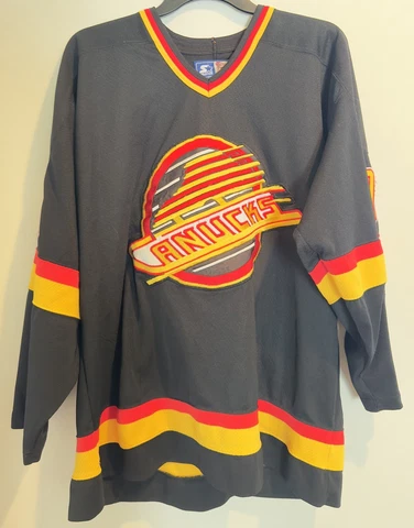 Pavel Bure Vancouver Canucks Starter NHL Jersey Size XL Cover