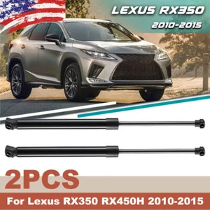  2PCS Front Hood Lift Support Gas Struts Shocks for Lexus RX350 RX450h 2010-2015 - Picture 1 of 9