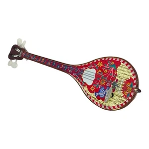 Raro bellissimo carillon mandolino GREECO BOUZOUKI 11" vintage - Foto 1 di 19