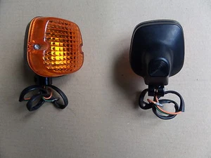 1x Indicatore direzione posteriore originale Turn Flasher Rear Indicator Honda XL 125/185 S MD02   - Foto 1 di 1