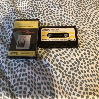 Midnight Express Motion Picture Soundtrack Cassette Tape Giorgio Moroder Chase - Image 1 of 2