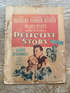 Póster de la película Detective Story 1951 Paramount Pictures 14x18 Douglas Parker Bendix - Imagen 1 de 3