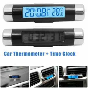 Auto Thermometer Digital LCD Innen Außen Temperatur Messer PKW LKW KFZ Messgerät - Bild 1 von 11