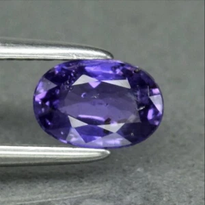 SAPPHIRE 0.57 ct Blue Oval 6.0x4.0x2.5mm Natural Untreated VS Clarity Madagascar - Picture 1 of 23