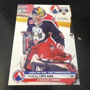 2004-05 Choice Pascal Leclaire Syracuse Crunch/Blue Jackets - Picture 1 of 2