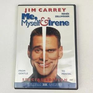 Ich selbst & Irene von sanft zu geistig 2000 Komödie Jim Carrey große Hülle DVD - Bild 1 von 9