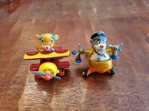 Disney's TaleSpin 1991 McDonald's Happy Meal Toys Baloo and Molly Lot of 2 - Picture 1 of 12