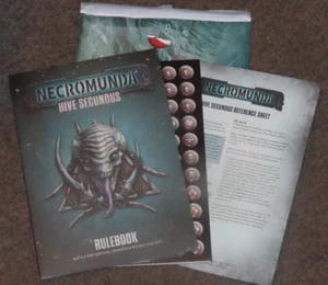 Necromunda Hive Secundus 176 Page Rulebook and Tokens Games Workshop New Rules - Picture 1 of 4