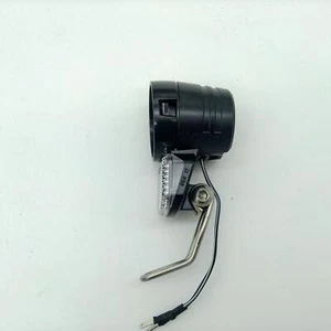 Lighting Bicycle to Dynamo Av on Fork Axa Ecoline with LED 15lux 2.4w Black - Picture 1 of 4