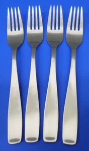 4 WMF Cromargan LINE Older Satin Stainless GERMANY Flatware 7 5/8" DINNER FORKS - Picture 1 of 8