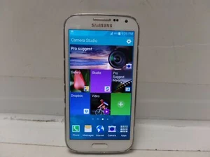 Samsung Galaxy K Zoom SM C115 4G LTE 20.7MP Unlocked Shimmery White CRACKED - Afbeelding 1 van 12