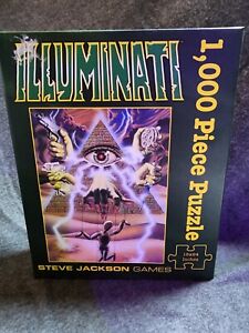 Illuminati Puzzle 1000 sztuk 18"x24" Steve Jackson Gry Zobacz opis (SH2-2)
