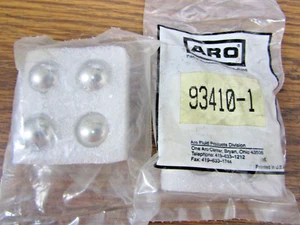 ✌️4) NEW ARO STAINLESS STEEL BALL 93410-1 ARO PUMP 650502 3/4" O.D LOT OF 4 - Picture 1 of 4