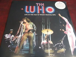 THE WHO VERIFIED LIVE AT THE ISLE OF WIGHT LIMITED RARE 1ST COLORED VINYL 3 LPS - Picture 1 of 2