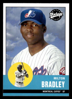 2001 Upper Deck Vintage #250 Milton Bradley Card Montreal Expos - Image 1 of 2
