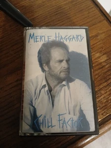 1987 Merle Haggard Chill Factor Cassette - Picture 1 of 5