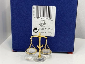 Swarovski Figur 272709 Waage 4,5 cm. Ovp & Zertifikat Top Zustand - Bild 1 von 3