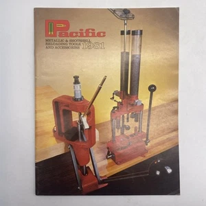 1981 Pacific Firearm Reloading Tools Catalog Vintage Paperback - Picture 1 of 4