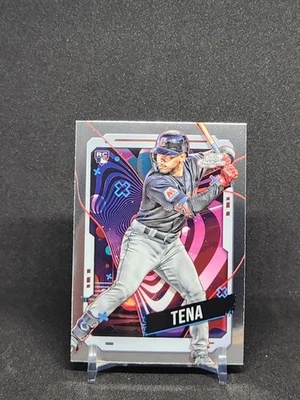 2024 Topps Chrome Cosmic - #8 Jose Tena RC - Guardians Rookie - Image 1 of 2