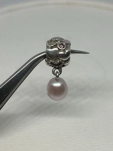 Genuino Pandora Raro Perla de Corazones Cuelga Dije #791017PNP S925 ALE - Imagen 1 de 2