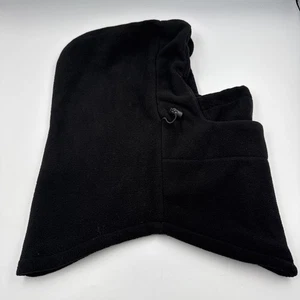 Máscara de esquí de pasamontañas polar calentador de cuello negro ajustable sombrero de invierno, talla única - Imagen 1 de 5