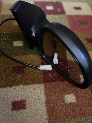 OEM 1997-2003 FORD Escort ZX2 Coupe Pass RH Side Door POWER Mirror Black Right - Image 1 of 4