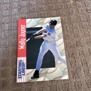 Tarjeta de béisbol Wally Joyner 1997 Kenner alineación inicial - Imagen 1 de 3