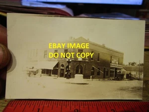 RARE OLD PICTURE PHOTO Ordway Colorado Downtown Building West 3rd at Main St. - Photo 1 sur 2