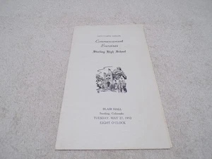 1952-64. JAHRESBEGINN ÜBUNGEN STERLING, COLORADO HIGH SCHOOL PROGRAMM - Bild 1 von 3
