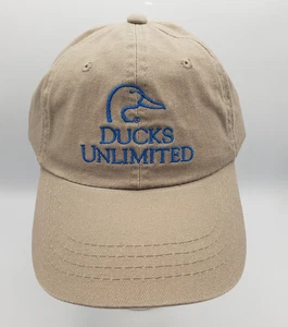 Ducks Unlimited 2016 Milwaukee Convention Kappe bestickt Logo hellbraun Schnalle hinten - Bild 1 von 8