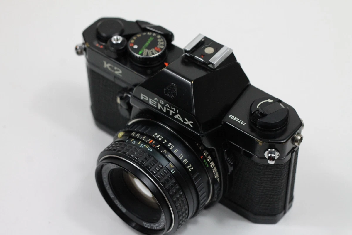 【ブラックが映えるとてもきれいな中古】ペンタックス K２（S/N7055449） ブラックが映えるとてもきれいな中古】ペンタックス K2（S/N7055449