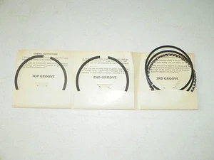 1957-1993  Chrysler 301,318  STD bore Piston Rings for (1 piston) - Bild 1 von 1