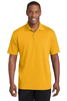 NUEVA Camiseta Polo de Golf Sport-Tek Para Hombres Calce Seco Fresco Absorbente Rendimiento ST640 Foto 1 de 3