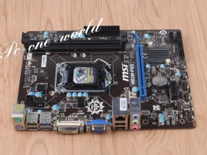 MSI H81M-P33 Socket H3/1150 DDR3 Intel H81 USB3.0 DVI VGA Micro ATX Motherboard - Picture 1 of 4