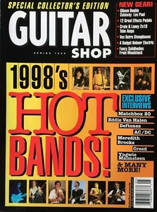 Guitar Shop Magazine Spring 1998 Hot Bands! Matchbox 20 Van Halen Deftones - Bild 1 von 1