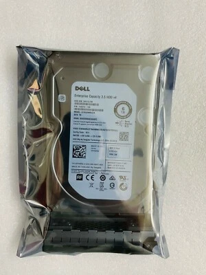 Dell PRNR6 0PRNR6 6TB 12G 7.2K 3.5 SAS Hard Drive T6000NM0034 HDD W/ Tray - Image 1 of 4