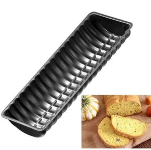 Zenker Backform Ciabatta-Brot Brotbackform Kuchen Rehrücken black metallic 30 cm - Bild 1 von 7