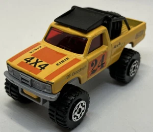 💥 Matchbox Lesney Superfast SF13 4 X 4 Open Back Truck SILVER GRAY base NICE.!! - Picture 1 of 12