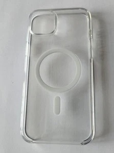 Unused Original CLEAR Apple iPhone 15 Magsafe Case MT203ZM/A in Bulk Packaging - Photo 1 sur 7