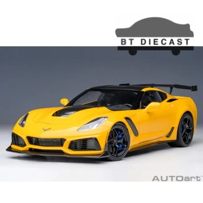 AUTOart CHEVROLET CORVETTE C7 ZR1 1/18 RACING YELLOW TINTCOAT 71278  - Image 1 of 4