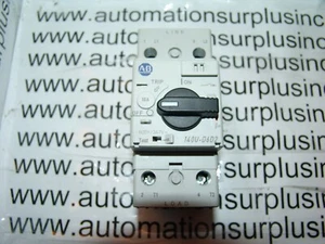 ALLEN-BRADLEY 140U-D6D2-C10 2 POLE MOTOR STARTER 10A NEW!! QUANTITY!! READ!! - Picture 1 of 3