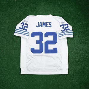 Edgerrin James Reebok Indianapolis Colts Authentic On-Field EQT Away Jersey - Picture 1 of 6