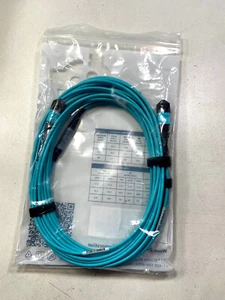 NEW 10M 100G 2x 40G Cable MPO to MPO (MTP) OM3 Fiber Cable Breakout - Picture 1 of 2