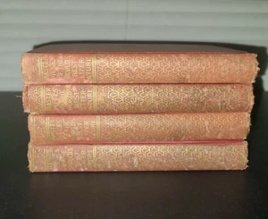 Masterpieces of the World’s Best Literature books set of 4 1940 , HC 3.5”x5.5” - Picture 1 of 5