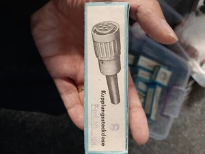 7-Pin Clutch Outlet Plug NS104 Neumann Microphone - Picture 1 of 5