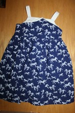 GYMBOREE SAFARI TWIRL AQUA STRIPED SWING TANK KNIT DRESS 2T 4T NWT