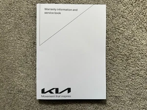 KIA SERVICE BOOK STAMPED ALL MODELS XCEED NIRO OPTIMA PICANTO RIO SPORTAGE SOUL - Picture 1 of 2