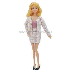 Any 1 pcs Barbie Doll sized Casual Cloth+1 pair shoes@@ON SALE.best.Popular Gift - Picture 1 of 21