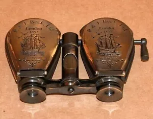 Brass Antique Monocular Binocular Telescope Vintage Nautical Spyglass Scope Gift - Picture 1 of 5